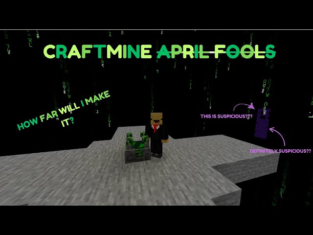 Playing the Minecraft Craftmine update
