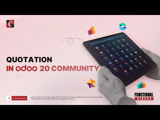 Quotation in Odoo 20 Community | Odoo 20 Expected Features | Odoo 20 Functional Tutorials