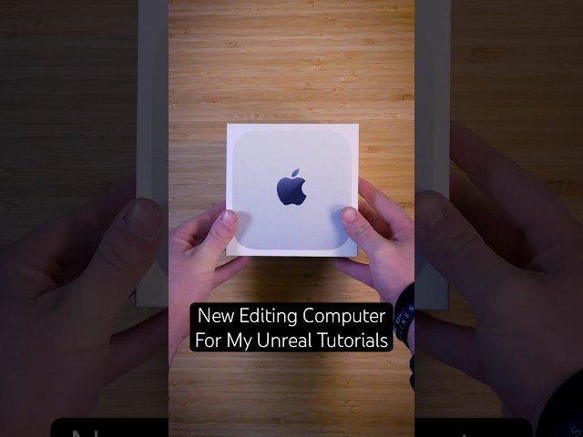 New Editing Computer to Help with Tutorials | Mac Mini M4 #apple #editing #unboxing  @VerdantRide