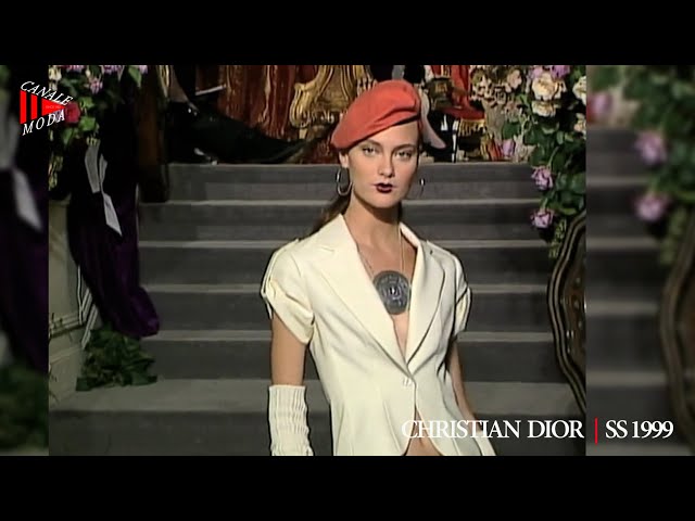 CHRISTIAN DIOR Spring 1999 Paris - Canale Moda