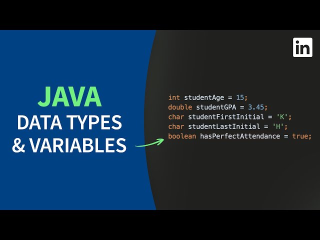 Java Tutorial - Basic data types and variables