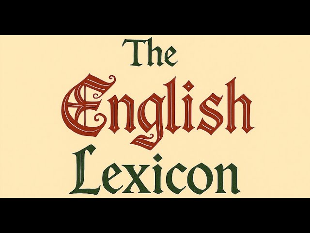 "English Has A Word For Everything"