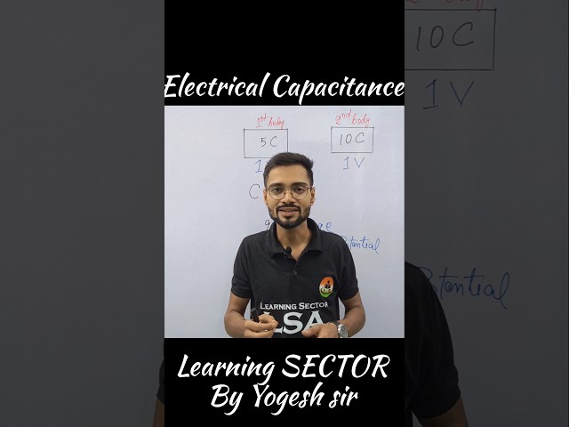Electrical Capacitance in 1 Minute ⚡ | Class 12 Physics | Electrostatics | Quick Revision