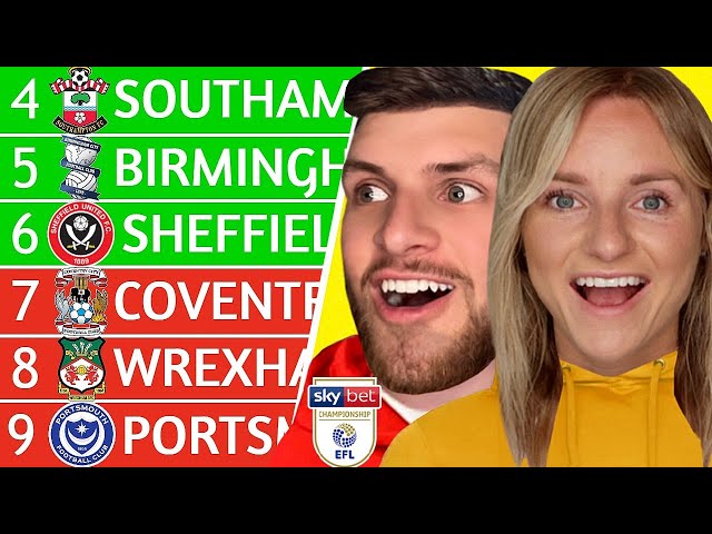 CHAMPIONSHIP PREDICTIONS 25/26