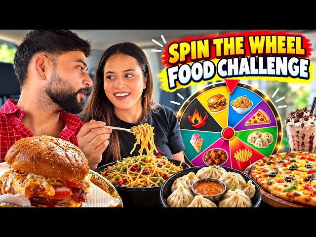 Spin The Wheel Food Challenge 😱 | Public Punishment Gone Crazy! 😂