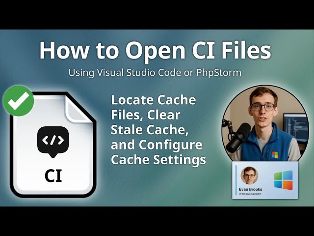 CI File Extension: CodeIgniter Cache Files Explained