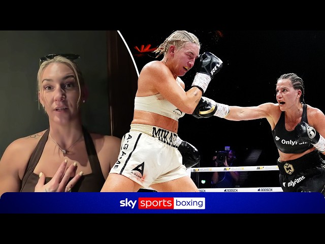 "Her trash talk triggered me!" | Mikaela Mayer reacts to Chantelle Cameron post-fight antics