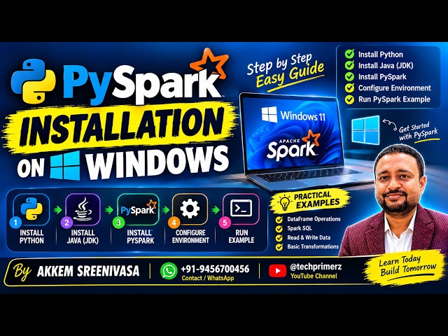 PySpark Installation on Windows, PySpark Installation
