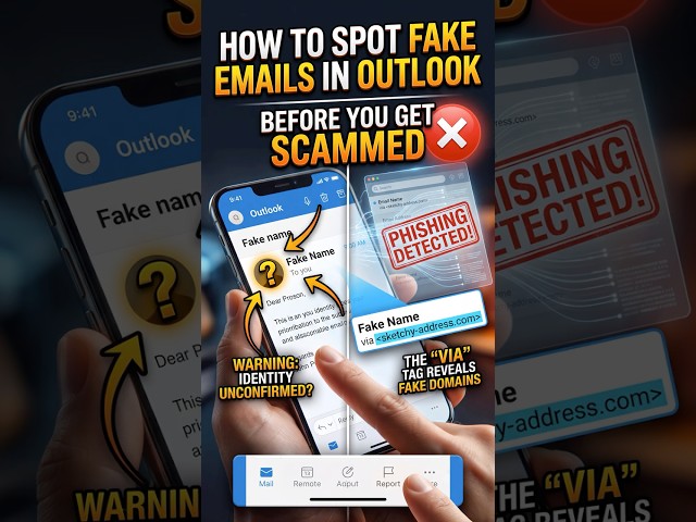 How To Spot Fake Emails in Outlook Before You Get Scammed