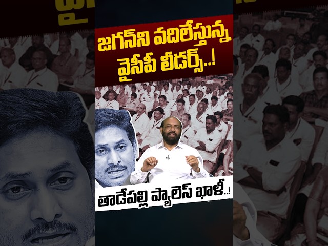 YCP Leaders Shock To YS Jagan: జగన్ ని వదిలేస్తున్న వైసీపీ లీడర్స్..! | CM Chandrababu | Nethra Tv