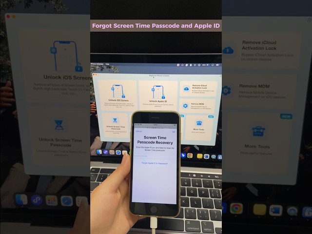 Forgot Screen Time Passcode & Apple ID? Try This