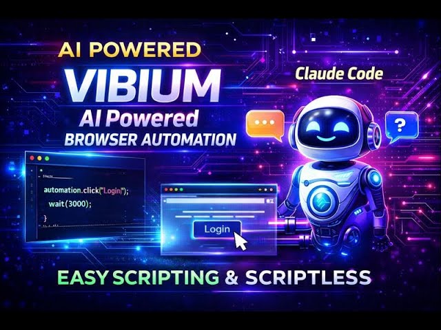 Vibium Automation: Scripting vs AI Control (Real Demo)