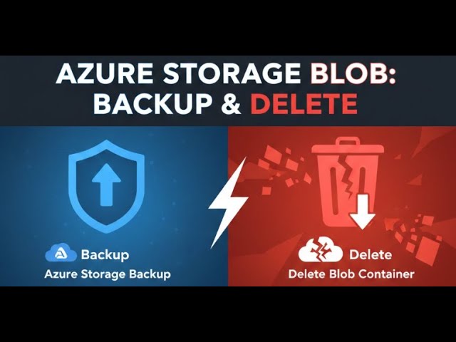 Day 20: Backup and Delete Azure Storage Blob Container | 100 Days of Cloud (Azure) | Kodekloud