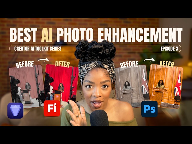 Best Tools to Upscale & Enhance Images | Firefly vs Photoshop | AI Toolkit Series Ep 3