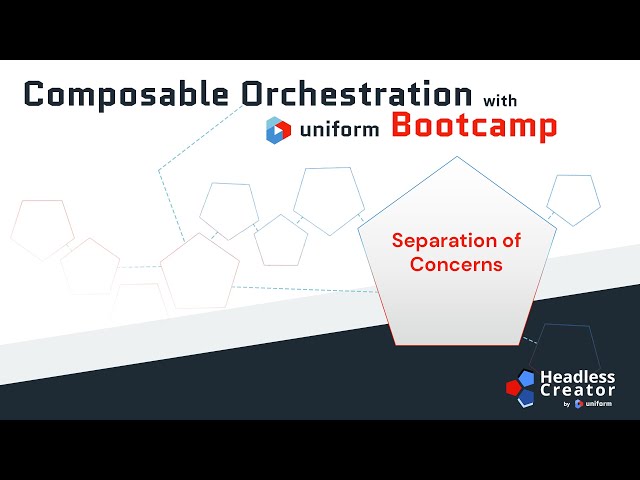 CDOBC Lesson 3: Separation of Concerns