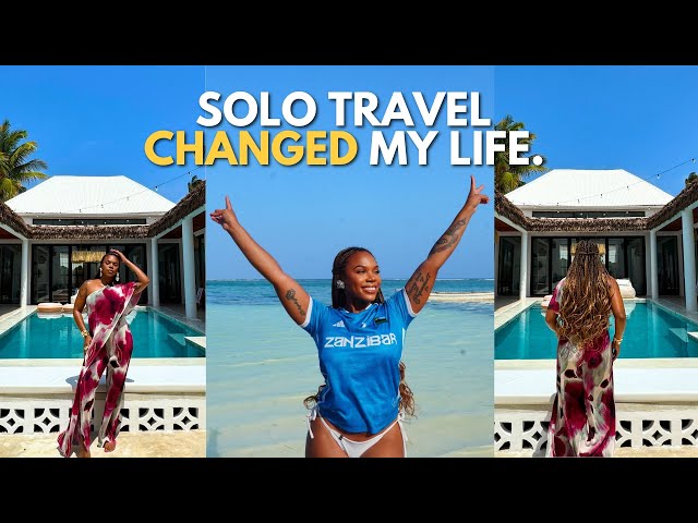 what traveling the world ALONE feels like as a black woman