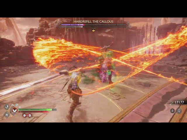 God of War Ragnarök - PS5 - #PS5 - Valhallas chosen slain - Boss fight