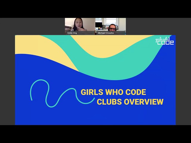 A Talk with "Girls Who Code"