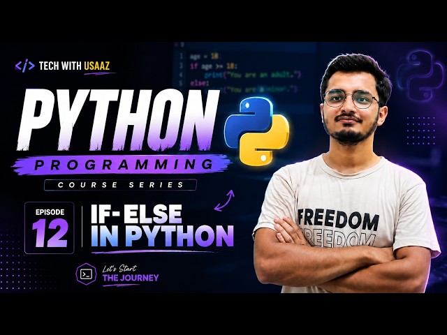 Python If, else & elif Explained 🔥 | Build a Grading Project