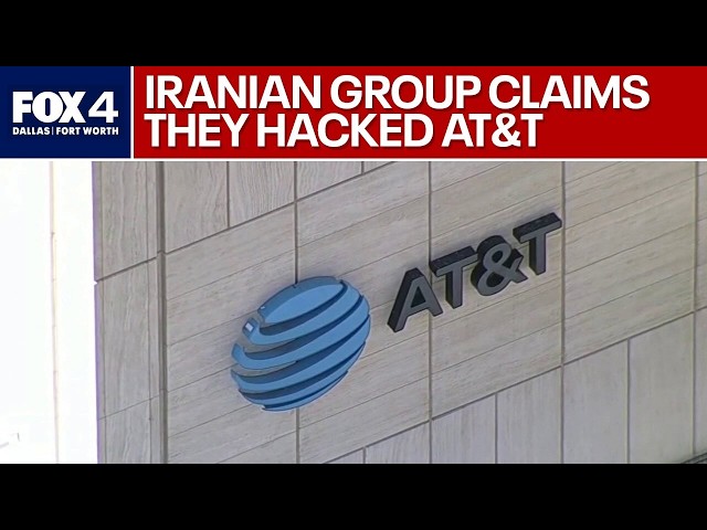 Iranian group claims responsibility for AT&T cyber attack
