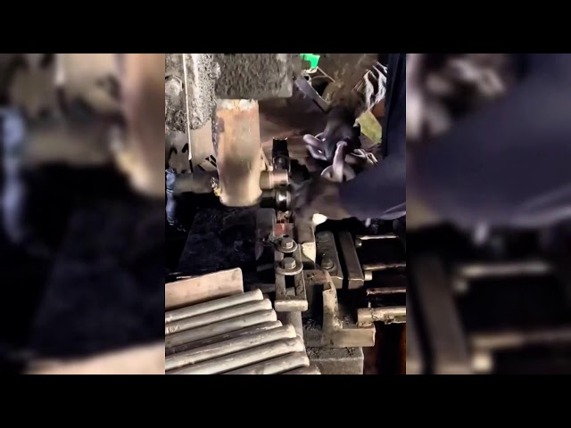 MODERN PORTABLE MACHINE PROCESS! WELDING HEAVY STEEL JOINT