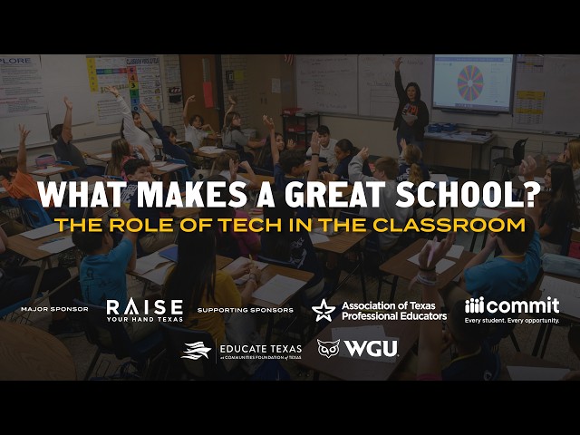 The role of tech in the classroom
