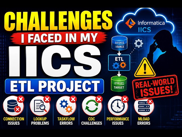IICS informatica Tutorial: IICS ETL Challenges in Migration Project | IICS INTERVIEW QUESTIONS
