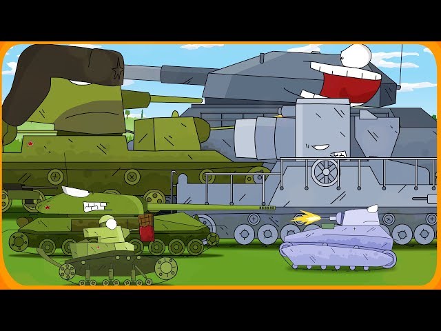 HARD BATTLE Cartoons about tanks