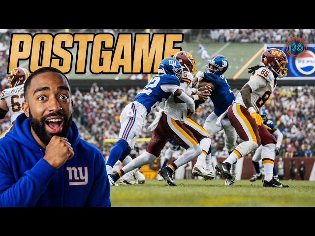 Giants vs Commanders Was the Wildest Game of the Year