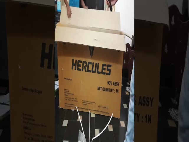 Hercules Cycle Unboxing #hercules #unboxing #shorts