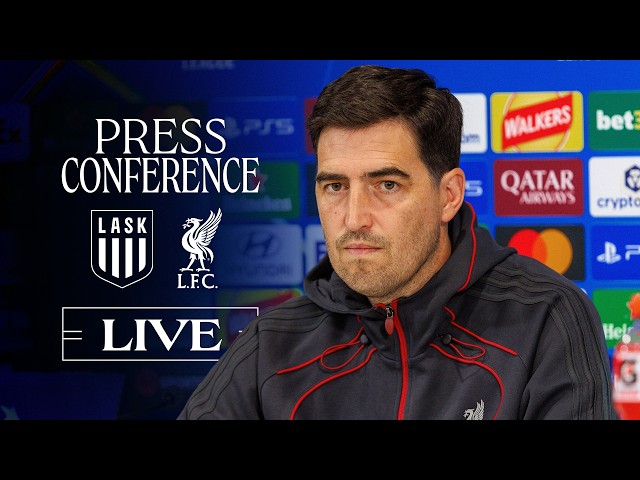 LIVE: Champions League Press Conference: LASK vs Liverpool