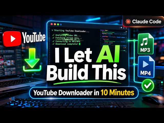 Build a YouTube Batch Downloader with AI — Claude Code in Action | AI Series