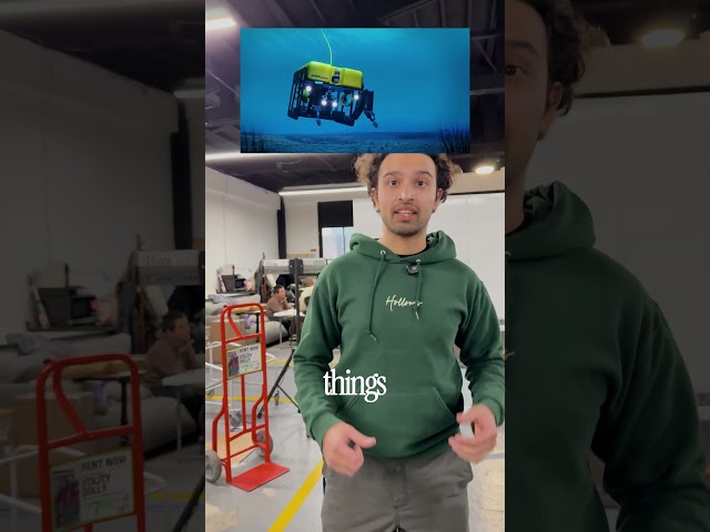 he’s building laser submarines #tech #startup #fyp #submarine