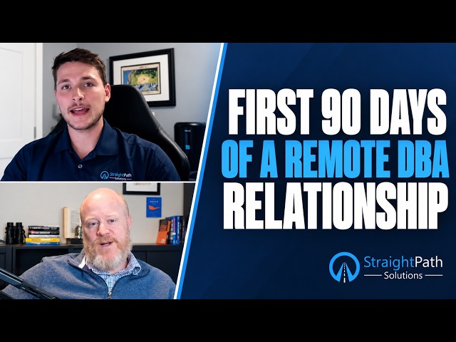 What Happens in the First 90 Days of DBA as a Service?
