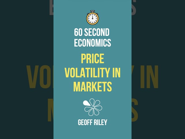 Price Volatility in Markets I 60 Second Economics