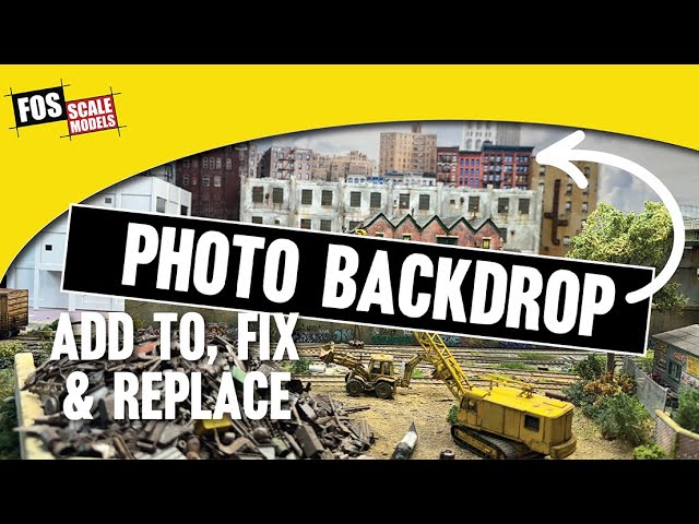 Photo Backdrop - Add to, Fix & Replace