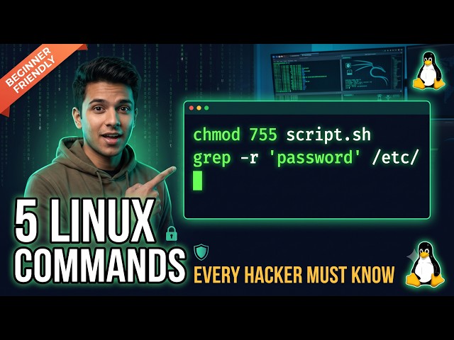 5 Linux Commands Every Cybersecurity Beginner Must Know