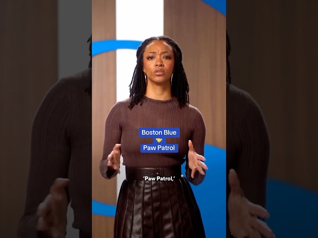 We would be in the BEST hands with Sonequa Martin-Green and #PawPatrol on the case 🙂‍↕️💙🐾