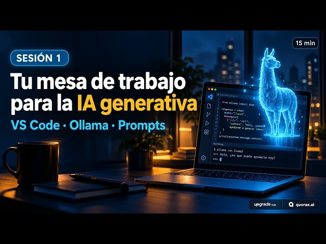 Curso de IA generativa · Sesión 1: VS Code, entornos virtuales, Ollama y prompt engineering