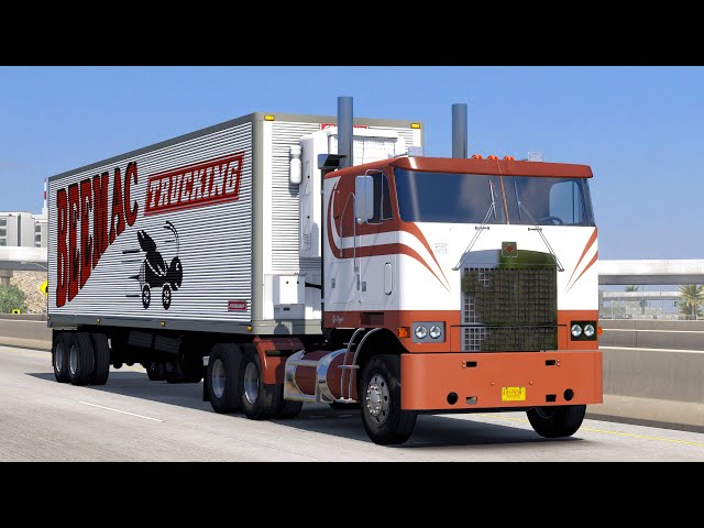 Transporting Ice Cream | Diamond Reo Royale | American Truck Simulator Gameplay
