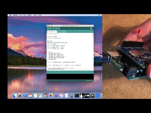 Arduino Setup for A5A5X iCloud Bypass PWNED DFU MODE1