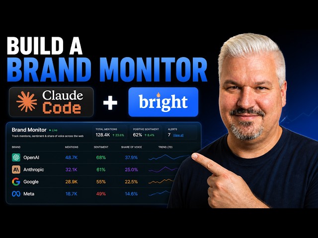 Claude Code Tutorial: Build an AI Brand Monitor App