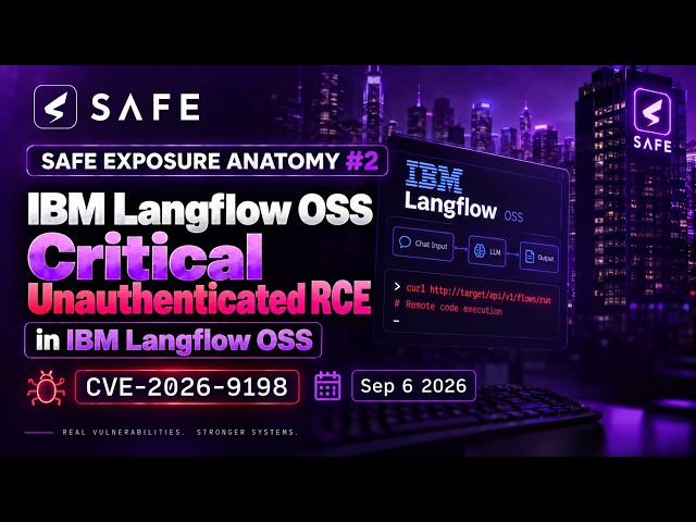 CVE-2026-9198 Explained: Langflow Auto-Login Bypass to Remote Code Execution | CTEM