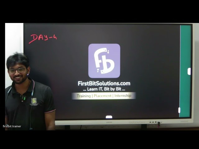 Python Full Stack Data Science & Analytics | Day 4 | 16 September 2026 Batch | FirstBit Solutions