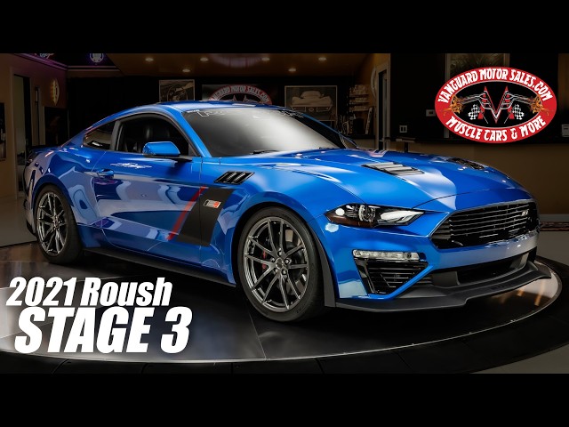 2021 Ford Mustang Roush Stage 3 For Sale Vanguard Motor Sales #5180