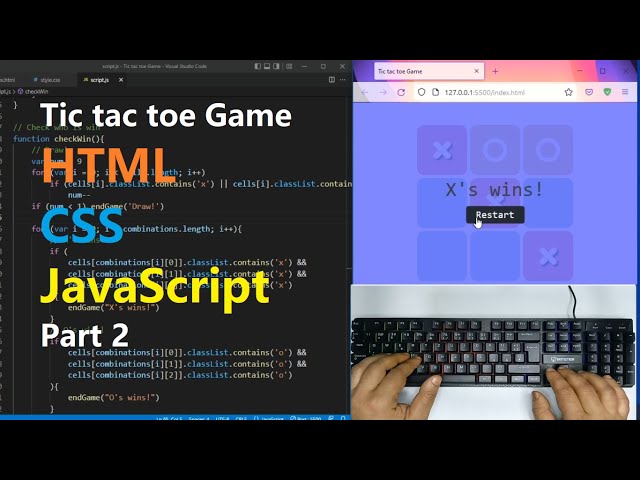 Programming the best TIC TAC TOE GAME in the world #2