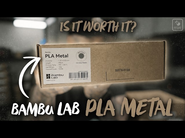 I tried Bambu Lab's PLA METAL...