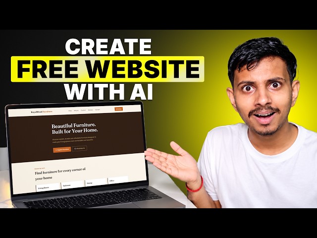 How to Create a FREE Website With AI 2026 | AI Se Free Website Banakar Live Kare Complete Tutorial