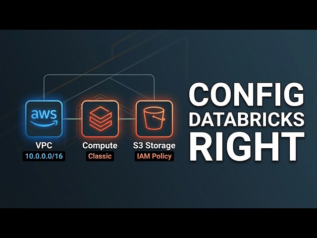 The Right Way to Configure Databricks on AWS (Step-by-Step)