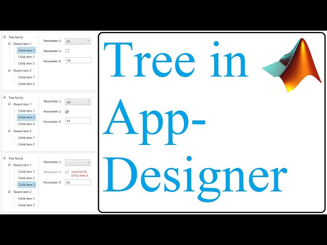 Tree menu in App Designer | How to display selected items in a Tree | Add Callback